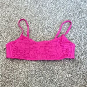 Wild Fable Hot Pink Bikini Top